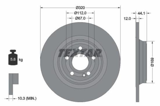 TEXTAR Bremsbelagsatz, Scheibenbremse 2298701 + Warnkontakt, Bremsbelagverschleiß 98048700 + Bremsbelagsatz, Scheibenbremse 2294401 + Bremsscheibe 92324303 + Bremsscheibe 92323305 Bild TEXTAR Bremsbelagsatz, Scheibenbremse 2298701 + Warnkontakt, Bremsbelagverschleiß 98048700 + Bremsbelagsatz, Scheibenbremse 2294401 + Bremsscheibe 92324303 + Bremsscheibe 92323305