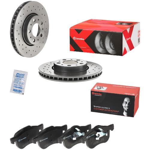 BREMBO Bremsscheibe 09.8633.1X + Bremsbelagsatz, Scheibenbremse P 86 016 Bild BREMBO Bremsscheibe 09.8633.1X + Bremsbelagsatz, Scheibenbremse P 86 016