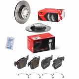 BREMBO Bremsscheibe 08.C501.1X + Bremsbelagsatz, Scheibenbremse P 85 184