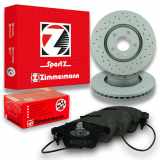 ZIMMERMANN Bremsscheibe 100.3318.52 + Bremsbelagsatz, Scheibenbremse 23763.200.1