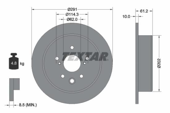 TEXTAR Bremsscheibe 92179803 + Bremsscheibe 92174303 + Bremsbelagsatz, Scheibenbremse 2398301 + Bremsbelagsatz, Scheibenbremse 2432301 Bild TEXTAR Bremsscheibe 92179803 + Bremsscheibe 92174303 + Bremsbelagsatz, Scheibenbremse 2398301 + Bremsbelagsatz, Scheibenbremse 2432301