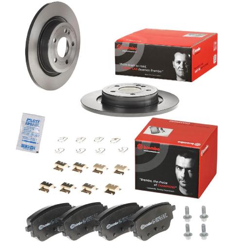 BREMBO Bremsbelagsatz, Scheibenbremse P 50 151 + Bremsscheibe 08.D759.11 Bild BREMBO Bremsbelagsatz, Scheibenbremse P 50 151 + Bremsscheibe 08.D759.11