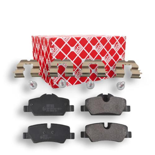 FEBI BILSTEIN Bremsbelagsatz, Scheibenbremse 116290 + Bremsscheibe 104103 + Bremsbelagsatz, Scheibenbremse 116345 + Warnkontakt, Bremsbelagverschleiß 102262 + Warnkontakt, Bremsbelagverschleiß 101071 + Bremsscheibe 108632 Bild FEBI BILSTEIN Bremsbelagsatz, Scheibenbremse 116290 + Bremsscheibe 104103 + Bremsbelagsatz, Scheibenbremse 116345 + Warnkontakt, Bremsbelagverschleiß 102262 + Warnkontakt, Bremsbelagverschleiß 101071 + Bremsscheibe 108632