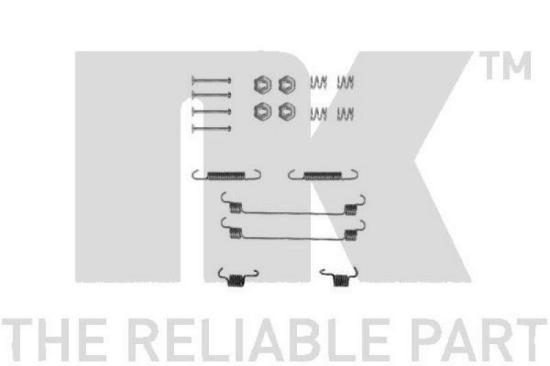 NK Radbremszylinder 803950 + Zubehörsatz, Bremsbacken 7999657 + Bremsbackensatz 2739581 Bild NK Radbremszylinder 803950 + Zubehörsatz, Bremsbacken 7999657 + Bremsbackensatz 2739581