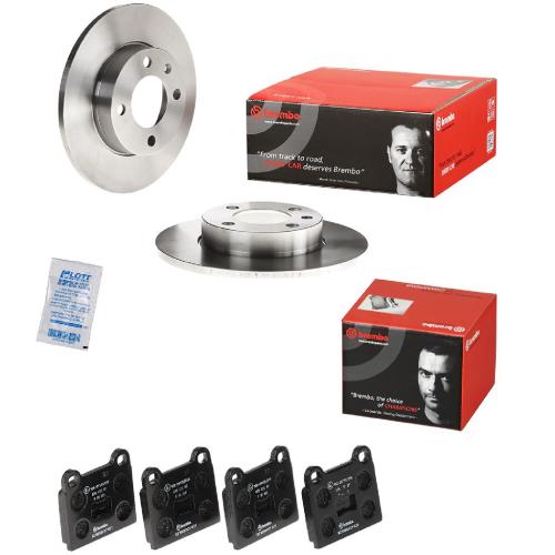 BREMBO Bremsscheibe 08.2631.34 + Bremsbelagsatz, Scheibenbremse P 85 003 Bild BREMBO Bremsscheibe 08.2631.34 + Bremsbelagsatz, Scheibenbremse P 85 003