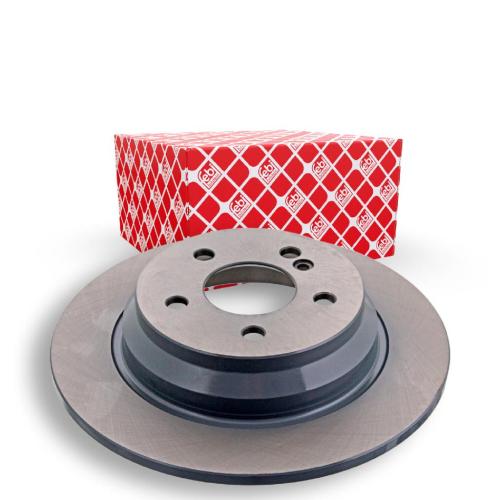 FEBI BILSTEIN Bremsscheibe 43899 + Bremsbelagsatz, Scheibenbremse 16451 + Warnkontakt, Bremsbelagverschleiß 19186 Bild FEBI BILSTEIN Bremsscheibe 43899 + Bremsbelagsatz, Scheibenbremse 16451 + Warnkontakt, Bremsbelagverschleiß 19186