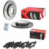 BREMBO Bremsbelagsatz, Scheibenbremse P 06 024 + Bremsscheibe 09.7701.1X