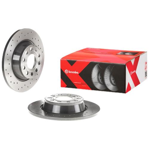 BREMBO Bremsscheibe 08.A202.1X + Bremsbelagsatz, Scheibenbremse P 85 109 Bild BREMBO Bremsscheibe 08.A202.1X + Bremsbelagsatz, Scheibenbremse P 85 109