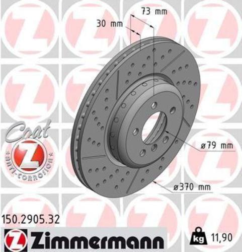 ZIMMERMANN Bremsscheibe 150.2905.32 + Bremsbelagsatz, Scheibenbremse 25028.180.1 BREMBO Warnkontakt, Bremsbelagverschleiß A 00 473 Bild ZIMMERMANN Bremsscheibe 150.2905.32 + Bremsbelagsatz, Scheibenbremse 25028.180.1 BREMBO Warnkontakt, Bremsbelagverschleiß A 00 473