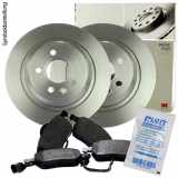 NK Bremsscheibe 202571 + Bremsbelagsatz, Scheibenbremse 222567