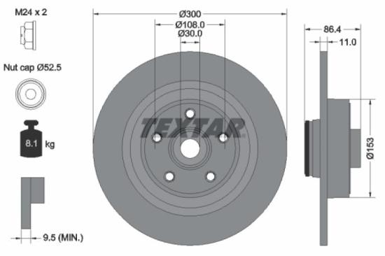 TEXTAR Bremsscheibe 92159803 + Bremsscheibe 92119405 + Bremsbelagsatz, Scheibenbremse 2324802 + Bremsbelagsatz, Scheibenbremse 2348202 Bild TEXTAR Bremsscheibe 92159803 + Bremsscheibe 92119405 + Bremsbelagsatz, Scheibenbremse 2324802 + Bremsbelagsatz, Scheibenbremse 2348202