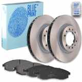 BLUE PRINT Bremsscheibe ADC44348 + Bremsbelagsatz, Scheibenbremse ADC44263
