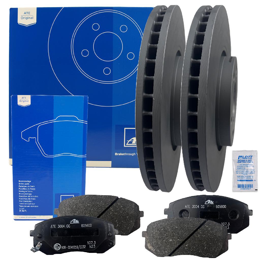 ATE Bremsbelagsatz, Scheibenbremse 13.0460-5600.2 + Bremsscheibe 24.0128-0256.1