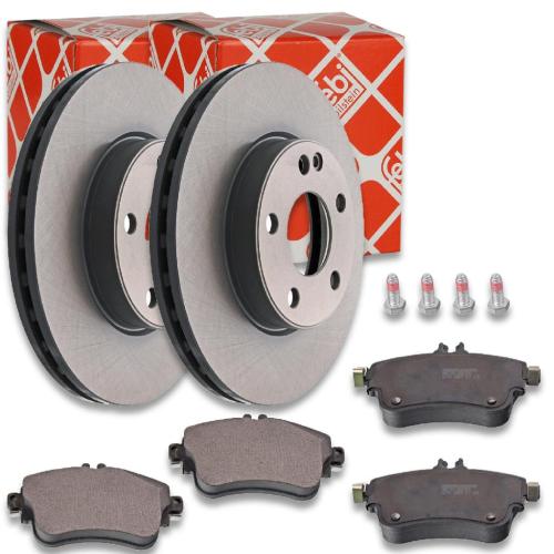 FEBI BILSTEIN Bremsbelagsatz, Scheibenbremse 16869 + Bremsscheibe 43835 Bild FEBI BILSTEIN Bremsbelagsatz, Scheibenbremse 16869 + Bremsscheibe 43835