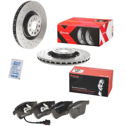 BREMBO Bremsbelagsatz, Scheibenbremse P 85 129 + Bremsscheibe 09.C892.1X Bild BREMBO Bremsbelagsatz, Scheibenbremse P 85 129 + Bremsscheibe 09.C892.1X