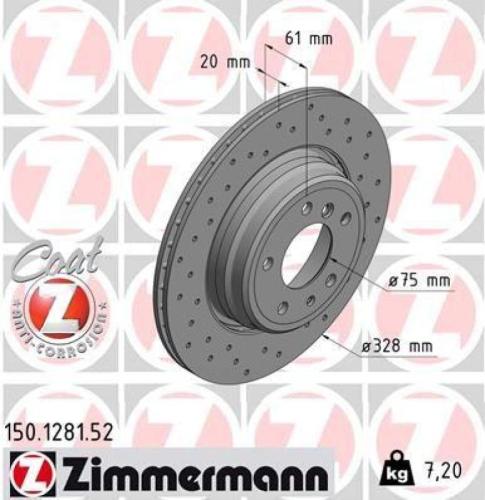 ATE Warnkontakt, Bremsbelagverschleiß 24.8190-0209.2 ZIMMERMANN Bremsscheibe 150.1281.52 + Bremsbelagsatz, Scheibenbremse 21487.170.1 Bild ATE Warnkontakt, Bremsbelagverschleiß 24.8190-0209.2 ZIMMERMANN Bremsscheibe 150.1281.52 + Bremsbelagsatz, Scheibenbremse 21487.170.1