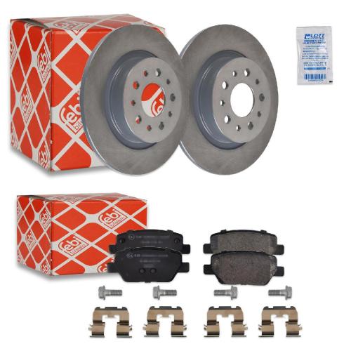 FEBI BILSTEIN Bremsscheibe 107714 + Bremsbelagsatz, Scheibenbremse 173440 Bild FEBI BILSTEIN Bremsscheibe 107714 + Bremsbelagsatz, Scheibenbremse 173440