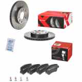 BREMBO Bremsscheibe 09.B463.1X + Bremsbelagsatz, Scheibenbremse P 68 033