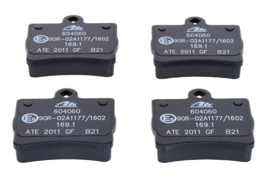 ATE Bremsbelagsatz, Scheibenbremse 13.0460-4060.2 + Bremsscheibe 24.0109-0120.1 Bild ATE Bremsbelagsatz, Scheibenbremse 13.0460-4060.2 + Bremsscheibe 24.0109-0120.1