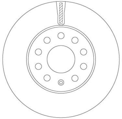 TRW Bremsscheibe DF6903S + Bremsbelagsatz, Scheibenbremse GDB2080 Bild TRW Bremsscheibe DF6903S + Bremsbelagsatz, Scheibenbremse GDB2080