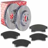 FEBI BILSTEIN Bremsbelagsatz, Scheibenbremse 16789 + Bremsscheibe 39190