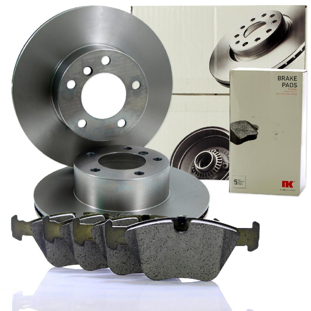 NK Bremsscheibe 201536 + Bremsbelagsatz, Scheibenbremse 221519