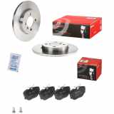 BREMBO Bremsscheibe 08.3068.10 + Bremsbelagsatz, Scheibenbremse P 06 010