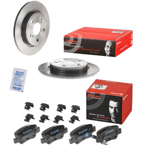 BREMBO Bremsscheibe 08.A912.11 + Bremsbelagsatz, Scheibenbremse P 83 080 Bild BREMBO Bremsscheibe 08.A912.11 + Bremsbelagsatz, Scheibenbremse P 83 080