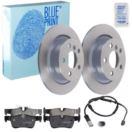 FEBI BILSTEIN Warnkontakt, Bremsbelagverschleiß 102262 BLUE PRINT Bremsscheibe ADB114324 + Bremsbelagsatz, Scheibenbremse ADB114218 Bild FEBI BILSTEIN Warnkontakt, Bremsbelagverschleiß 102262 BLUE PRINT Bremsscheibe ADB114324 + Bremsbelagsatz, Scheibenbremse ADB114218