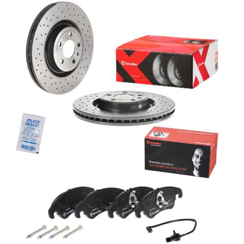 BREMBO Bremsscheibe 09.B970.1X + Bremsbelagsatz, Scheibenbremse P 85 145 Bild BREMBO Bremsscheibe 09.B970.1X + Bremsbelagsatz, Scheibenbremse P 85 145