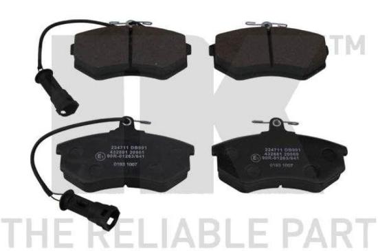 NK Bremsscheibe 204718 + Bremsbelagsatz, Scheibenbremse 224711 Bild NK Bremsscheibe 204718 + Bremsbelagsatz, Scheibenbremse 224711