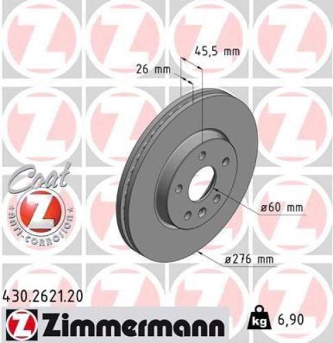 ZIMMERMANN Bremsbelagsatz, Scheibenbremse 25031.185.2 + Bremsscheibe 430.2621.20 + Bremsscheibe 430.2622.20 + Bremsbelagsatz, Scheibenbremse 25096.165.2 Bild ZIMMERMANN Bremsbelagsatz, Scheibenbremse 25031.185.2 + Bremsscheibe 430.2621.20 + Bremsscheibe 430.2622.20 + Bremsbelagsatz, Scheibenbremse 25096.165.2