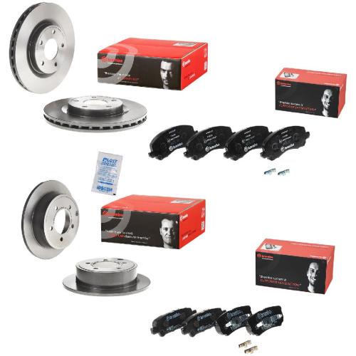 BREMBO Bremsbelagsatz, Scheibenbremse P 54 034 + Bremsscheibe 08.A114.31 + Bremsscheibe 09.A637.11 + Bremsbelagsatz, Scheibenbremse P 54 030 Bild BREMBO Bremsbelagsatz, Scheibenbremse P 54 034 + Bremsscheibe 08.A114.31 + Bremsscheibe 09.A637.11 + Bremsbelagsatz, Scheibenbremse P 54 030