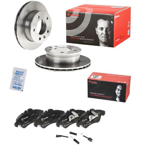 BREMBO Bremsbelagsatz, Scheibenbremse P 50 080 + Bremsscheibe 09.9618.14 Bild BREMBO Bremsbelagsatz, Scheibenbremse P 50 080 + Bremsscheibe 09.9618.14
