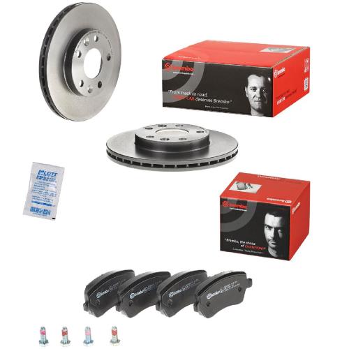 BREMBO Bremsscheibe 09.B463.11 + Bremsbelagsatz, Scheibenbremse P 68 033 Bild BREMBO Bremsscheibe 09.B463.11 + Bremsbelagsatz, Scheibenbremse P 68 033
