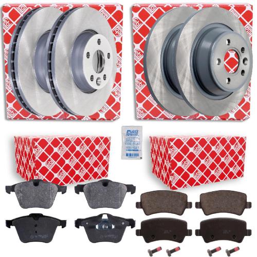 FEBI BILSTEIN Bremsbelagsatz, Scheibenbremse 16625 + Bremsscheibe 28361 + Bremsbelagsatz, Scheibenbremse 16772 + Bremsscheibe 30721 Bild FEBI BILSTEIN Bremsbelagsatz, Scheibenbremse 16625 + Bremsscheibe 28361 + Bremsbelagsatz, Scheibenbremse 16772 + Bremsscheibe 30721