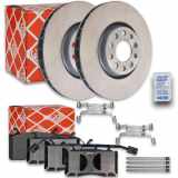 FEBI BILSTEIN Bremsscheibe 172916 + Bremsbelagsatz, Scheibenbremse 116228