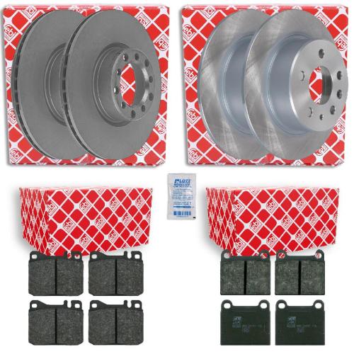 FEBI BILSTEIN Bremsbelagsatz, Scheibenbremse 16045 + Bremsscheibe 08506 + Bremsbelagsatz, Scheibenbremse 16127 + Bremsscheibe 10680 Bild FEBI BILSTEIN Bremsbelagsatz, Scheibenbremse 16045 + Bremsscheibe 08506 + Bremsbelagsatz, Scheibenbremse 16127 + Bremsscheibe 10680
