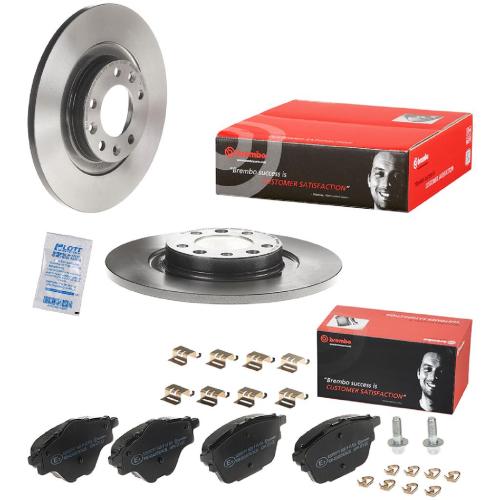 BREMBO Bremsscheibe 08.C309.11 + Bremsbelagsatz, Scheibenbremse P 61 124 Bild BREMBO Bremsscheibe 08.C309.11 + Bremsbelagsatz, Scheibenbremse P 61 124