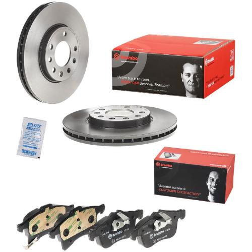 BREMBO Bremsscheibe 09.7629.11 + Bremsbelagsatz, Scheibenbremse P 59 045 Bild BREMBO Bremsscheibe 09.7629.11 + Bremsbelagsatz, Scheibenbremse P 59 045