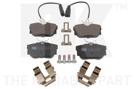 NK Bremsscheibe 202552 + Bremsbelagsatz, Scheibenbremse 224753 Bild NK Bremsscheibe 202552 + Bremsbelagsatz, Scheibenbremse 224753