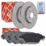 FEBI BILSTEIN Bremsbelagsatz, Scheibenbremse 16426 + Bremsscheibe 19827