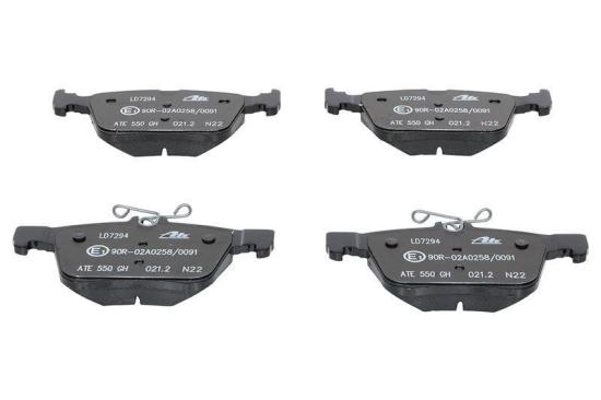 ATE Bremsscheibe 24.0122-0219.1 + Bremsbelagsatz, Scheibenbremse 13.0470-7294.2 Bild ATE Bremsscheibe 24.0122-0219.1 + Bremsbelagsatz, Scheibenbremse 13.0470-7294.2