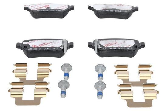 ATE Bremsbelagsatz, Scheibenbremse 13.0470-2868.2 + Bremsscheibe 24.0110-0291.1 Bild ATE Bremsbelagsatz, Scheibenbremse 13.0470-2868.2 + Bremsscheibe 24.0110-0291.1