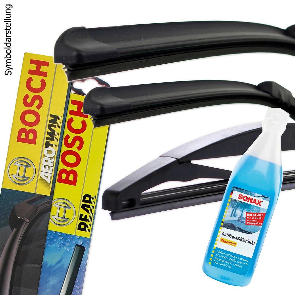 BOSCH Wischblatt 3 397 011 630 + Wischblatt 3 397 014 193 SONAX Frostschutz, Scheibenreinigungsanlage 03321000