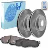 BLUE PRINT Bremsbelagsatz, Scheibenbremse ADN142140 + Bremsscheibe ADN143155