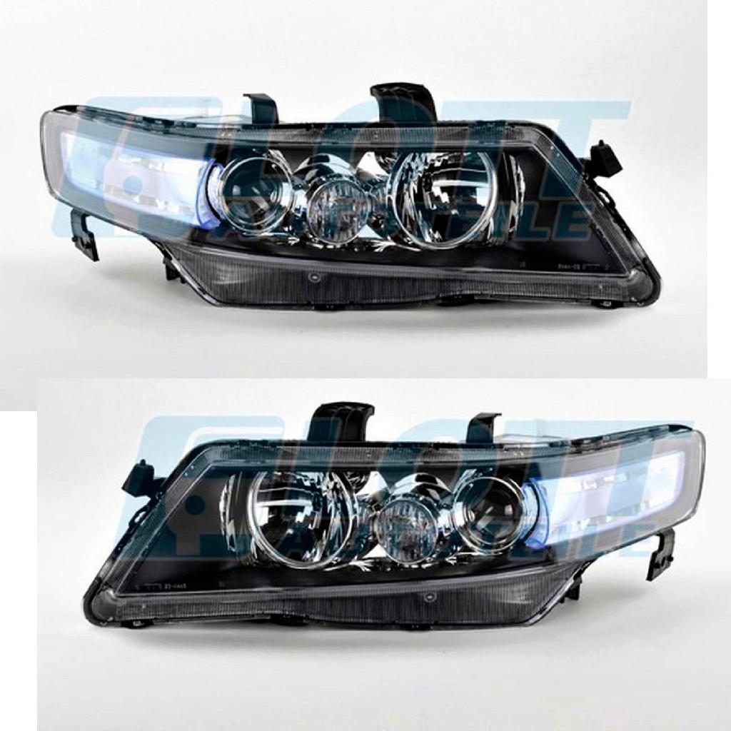 JOHNS Hauptscheinwerfer 38 20 09-4 + Hauptscheinwerfer 38 20 10-4