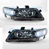 JOHNS Hauptscheinwerfer 38 20 09-4 + Hauptscheinwerfer 38 20 10-4