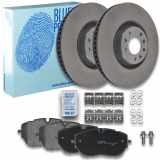 BLUE PRINT Bremsbelagsatz, Scheibenbremse ADP154257 + Bremsscheibe ADP154363