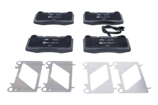 ATE Bremsbelagsatz, Scheibenbremse 13.0460-4803.2 + Bremsscheibe 24.0132-0129.1 Bild ATE Bremsbelagsatz, Scheibenbremse 13.0460-4803.2 + Bremsscheibe 24.0132-0129.1